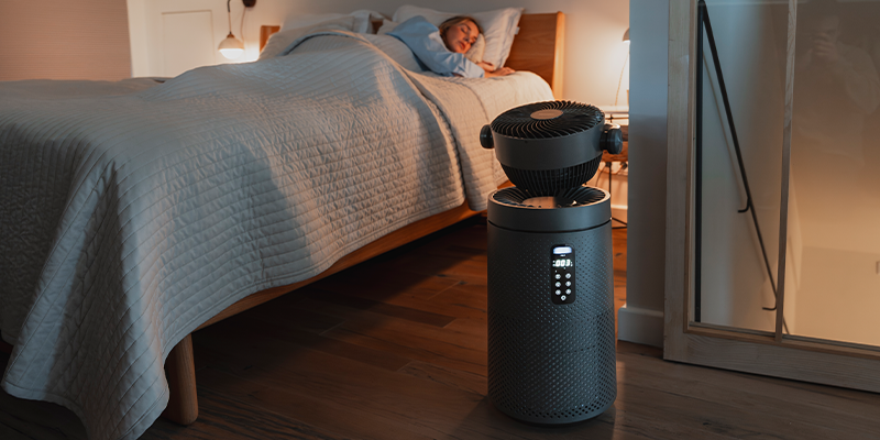 Bloomfold Cyclone 2-in-1 Ventilator & Luchtreiniger