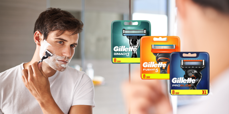 8 Stuks Gillette Scheermesjes