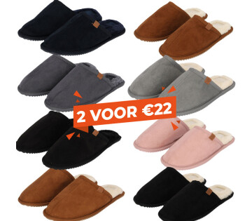 De Apollo Pantoffels zijn verkrijgbaar in verschillende kleuren voor dames en heren
