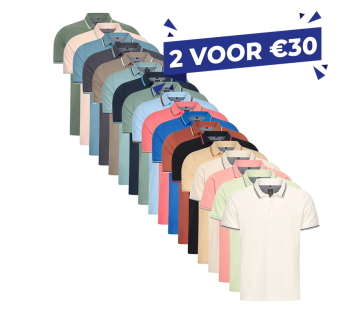 De Mario Russo Edward Polo is een stijlvolle polo welke verkrijgbaar is in verschillende kleuren en maten.