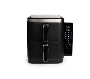 De Nexxt Double Stacked Airfryer biedt een revolutionaire manier van koken met zijn dubbele capaciteit en veelzijdige functies.