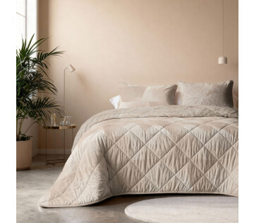 Sleeptime Lazy Dekbed Dreamy in zand beige