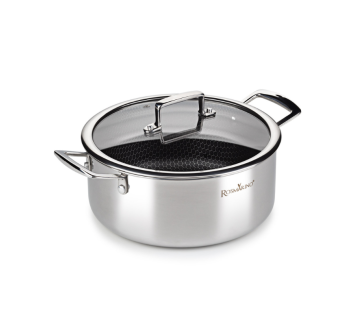 Rosmarino HEXAPRO Braadpan met deksel 24cm