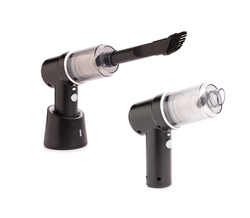 De QLT 2-in-1 Kruimeldief/Compressor.