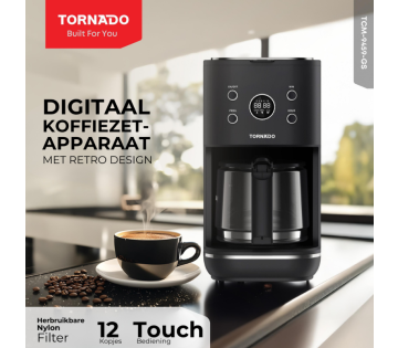 Tornado TCM-9459 Digitale Filter Koffiezetapparaat