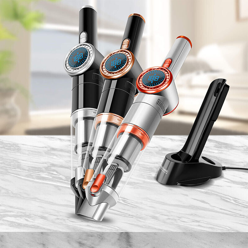 De TurboTronic CT20 Cleantech Cycloon Kruimeldief in 3 kleuren