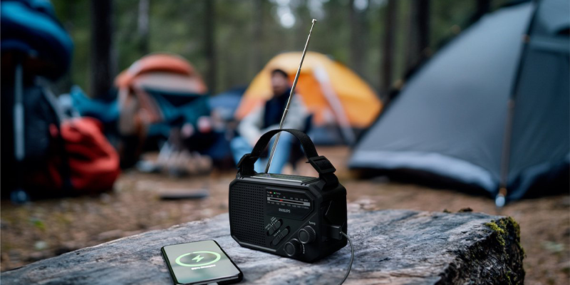 Philips TAR-1609 AM/FM Noodradio