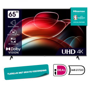 Hisense 65-inch uhd 4k tv.