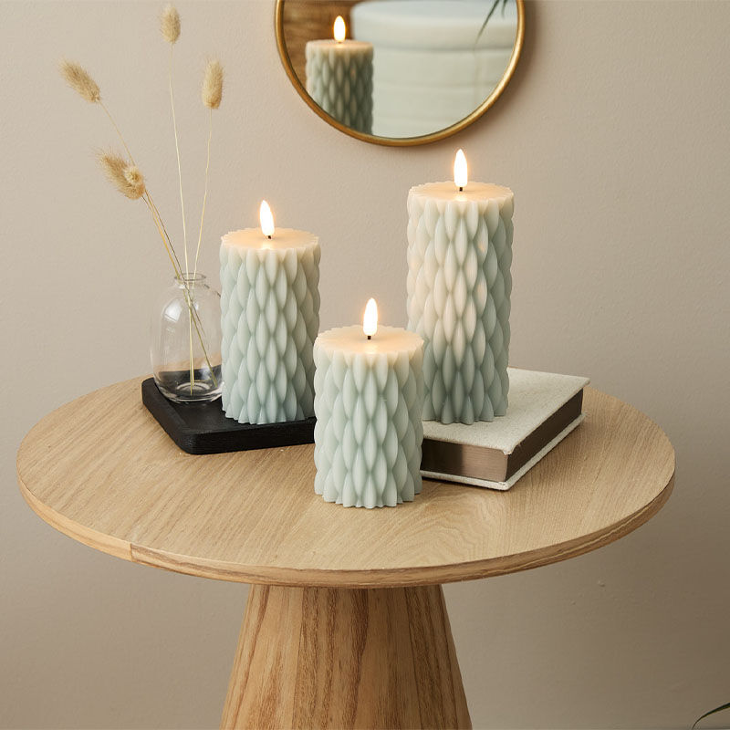 Set van 3 Lifa Living Luxe LED Kaarsen | LC Webshop