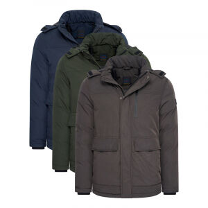 De Mario Russo Parka Arctic is verkrijgbaar in 3 kleuren.
