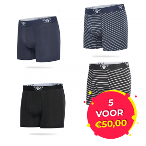 4-Pack Cappuccino Boxershorts