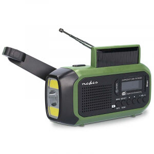 De Nedis RDDBCR2000GN DAB+/FM Noodradio. 