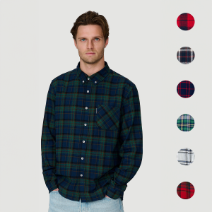 American Flannel Flanellen Overhemd in verschillende kleuren.