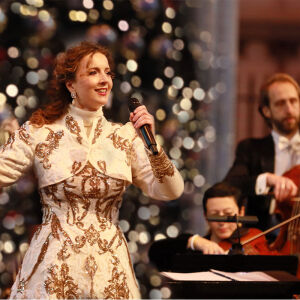 Sopraan Olga Zinovieva zingt tijdens het betoverende Classical Christmas concert – Beleef Klassiek.