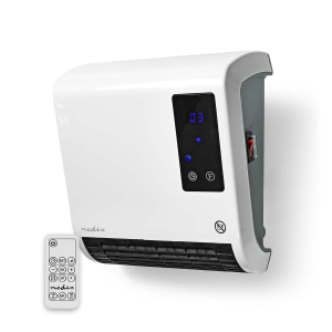 Nedis Badkamer Verwarming met afstandsbediening.