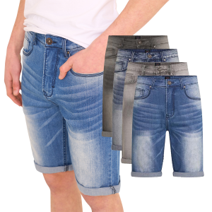 Mario Russo Denim Korte Broek 