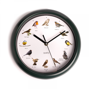 De Nexxt Klok met Vogelgeluiden.