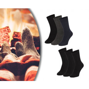Zit er lekker warm bij komende winter met de naadloze warme thermo sokken, verkrijgbaar in verschillende maten en kleuren.