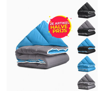 Het Lazy Dekbed is verkrijgbaar in verschillende kleuren. 