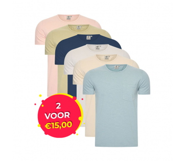 Het Mario Russo T-shirt is verkrijgbaar in 6 kleuren.