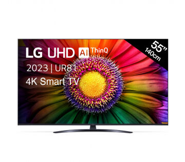 De LG 55UR81006LJ 55 Inch AI ThinQ UHD 4K SMART TV.
