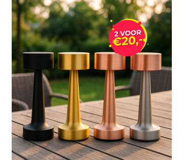 Buccan Draadloze LED Dumbbell Tafellamp Buccan Draadloze LED Dumbbell Tafellamp