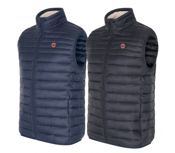 Norlund Bodywarmer Sortland in de twee kleuren blauw en zwart