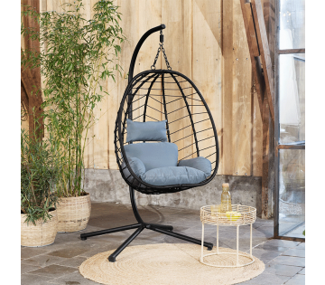 Lifa Garden Hangstoel met Standaard.