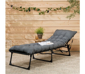 Het 909 Outdoor Premium Ligbed met Luxe Kussen.