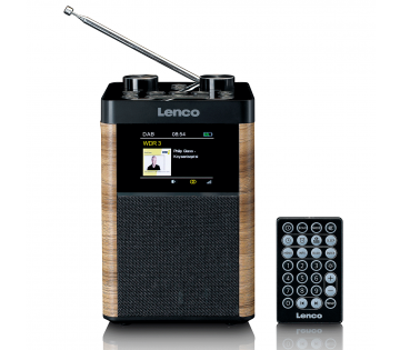 Lenco PDR-060WD Draadloze DAB+/FM Radio. Lenco PDR-060WD Draadloze DAB+/FM Radio.