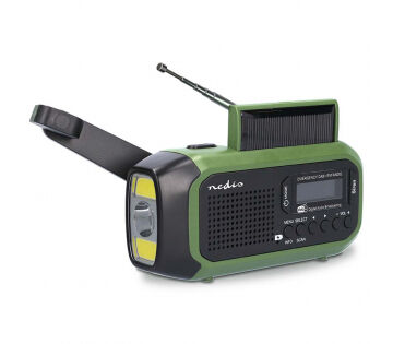 De Nedis RDDBCR2000GN DAB+/FM Noodradio. 