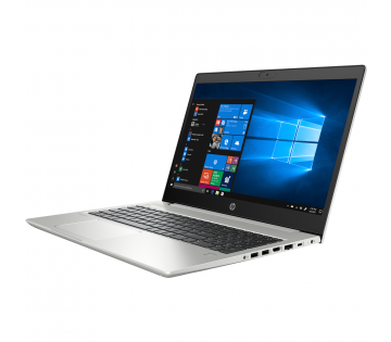 De Refurbished HP ProBook 450 G7 van de zijkant. De Refurbished HP ProBook 450 G7 van de zijkant.