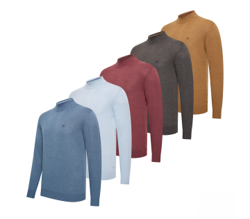 Cappuccino Herentrui Novara Melange in vijf verschillende kleuren.