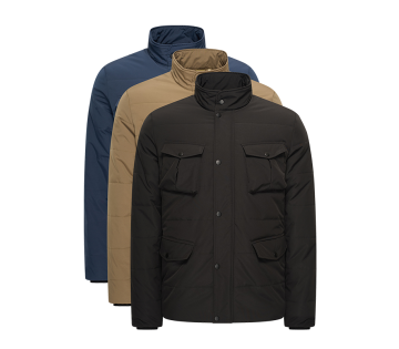 De Mario Russo Winterjas Alpina in de 3 verschillende kleuren.