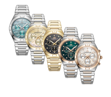 Christophe Duchamp Dameshorloge D'Orsay in vijf verschillende kleuren.