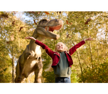 Dino's in de Zoo in Leeuwarden