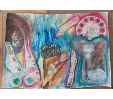 Midwinter Visionboard & intuïtief verbeelden in Oostwold