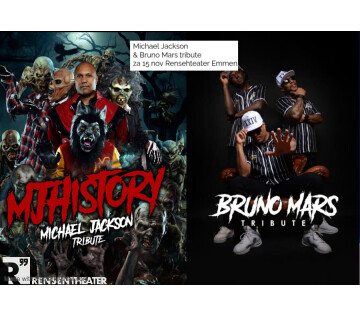 MJ History & Amazing Bruno Mars tribute band in Emmen