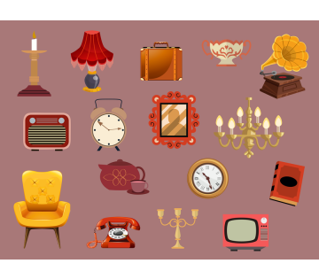 Brocante in de Borg in Groningen