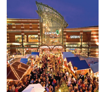 Kerstshoppen bij Dinslaken, Essen en Oberhausen incl. ontbijt