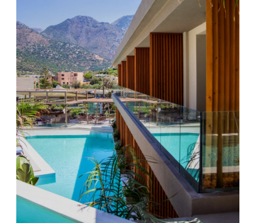 Verblijf o.b.v. halfpension een luxe 4*-hotel op Kreta