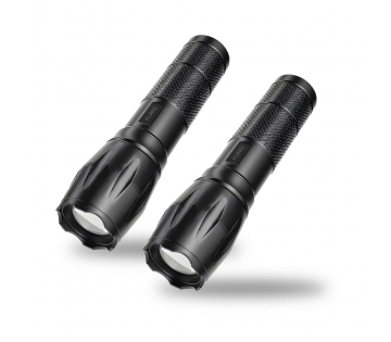 1+1 GRATIS FlinQ Militaire Zaklampen