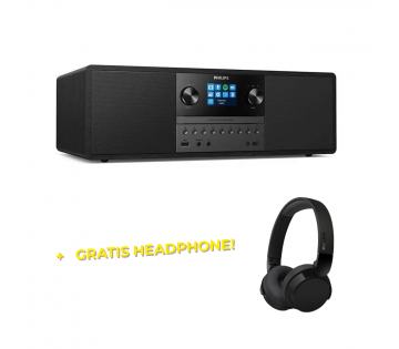 De Philips TAZ6000/00 DAB+ Radio.