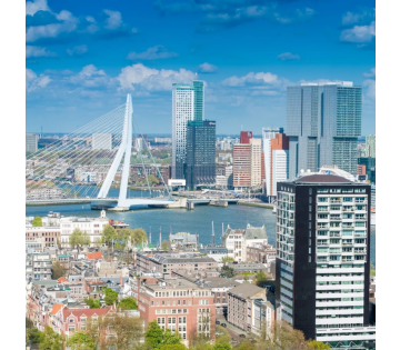 4*-hotel in hartje Rotterdam incl. ontbijt en NS treinretour
