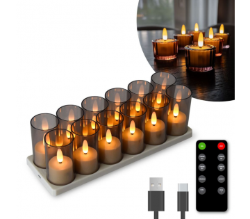 FlinQ Oplaadbare Theelichtjes