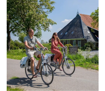 5-daagse fietsvakantie 7 Friese steden incl. bagagevervoer!