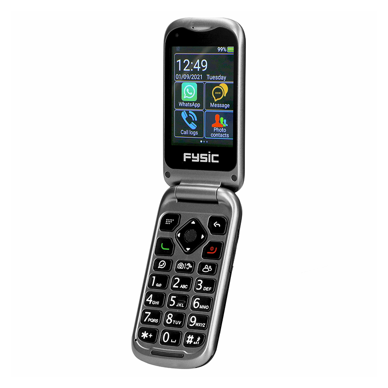 De Fysic F25 Senioren Mobiele Telefoon. De Fysic F25 Senioren Mobiele Telefoon.
