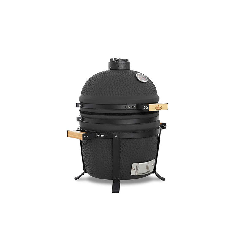 De Buccan BBQ Kamado Barbecue Sunbury Smokey Egg 15". De Buccan BBQ Kamado Barbecue Sunbury Smokey Egg 15".