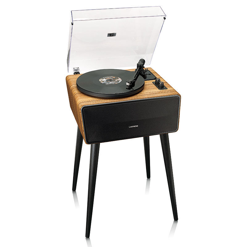 De Lenco LS-570 Platenspeler Op Poten.