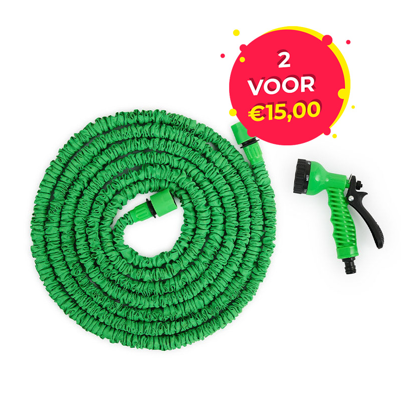 De Lifa Garden Flexibele Tuinslang 15 Meter. De Lifa Garden Flexibele Tuinslang 15 Meter.